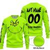 GRINCH - CUSTOM NAME - HARLEY DAVIDSON - SWEATER UGLY