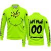 GRINCH - CUSTOM NAME - KAWASAKI - LONG SLEEVE POLO SHIRT
