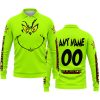 GRINCH - CUSTOM NAME - ROCKSTAR ENERGY - LONG SLEEVE POLO SHIRT