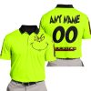 GRINCH - CUSTOM NAME - ROCKSTAR ENERGY - POLO SHIRT