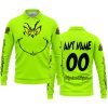 GRINCH - CUSTOM NAME - TROY LEE DESIGNS - LONG SLEEVE POLO SHIRT