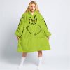 GRINCH - CUSTOM NAME - ARCTIC CAT - OODIE BLANKET HOODIE