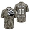 LIMITED EDITION PRODUCTS - US ARMY V2 - CAN AM RACING - CUSTOM NAME - WHITE - BUTTON SHIRT