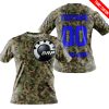 LIMITED EDITION PRODUCTS - US ARMY V3 - CAN AM RACING - CUSTOM NAME - BLUE - T-SHIRT