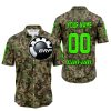 LIMITED EDITION PRODUCTS - US ARMY V3 - CAN AM RACING - CUSTOM NAME - GREEN - BUTTON SHIRT