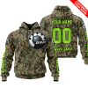 LIMITED EDITION PRODUCTS - US ARMY V3 - CAN AM RACING - CUSTOM NAME - GREEN 1