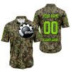 LIMITED EDITION PRODUCTS - US ARMY V3 - CAN AM RACING - CUSTOM NAME - GREEN 1 - BUTTON SHIRT