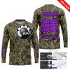 LIMITED EDITION PRODUCTS - US ARMY V3 - CAN AM RACING - CUSTOM NAME - PURPLE - JERSEY
