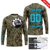 LIMITED EDITION PRODUCTS - US ARMY V3 - CAN AM RACING - CUSTOM NAME - SKY BLUE - JERSEY