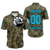 LIMITED EDITION PRODUCTS - US ARMY V3 - CAN AM RACING - CUSTOM NAME - SKY BLUE - BUTTON SHIRT