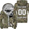 LIMITED EDITION PRODUCTS - US ARMY V3 - CAN AM RACING - CUSTOM NAME - WHITE - FLEECE ZIP HOODIE