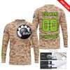 LIMITED EDITION PRODUCTS - US MARINE - CAN AM RACING - CUSTOM NAME - GREEN 1 - JERSEY