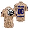 LIMITED EDITION PRODUCTS - US MARINE - CAN AM RACING - CUSTOM NAME - NAVY - BUTTON SHIRT