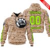 LIMITED EDITION PRODUCTS - US MARINE - CAN AM RACING - CUSTOM NAME - NEON