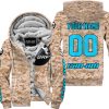 LIMITED EDITION PRODUCTS - US MARINE - CAN AM RACING - CUSTOM NAME - SKY BLUE - FLEECE ZIP HOODIE