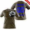 LIMITED EDITION PRODUCTS - US MARINE V1 - CAN AM RACING - CUSTOM NAME - BLUE - T-SHIRT