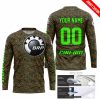 LIMITED EDITION PRODUCTS - US MARINE V1 - CAN AM RACING - CUSTOM NAME - GREEN - JERSEY
