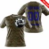 LIMITED EDITION PRODUCTS - US MARINE V1 - CAN AM RACING - CUSTOM NAME - NAVY - T-SHIRT