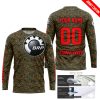 LIMITED EDITION PRODUCTS - US MARINE V1 - CAN AM RACING - CUSTOM NAME - RED - JERSEY