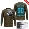 LIMITED EDITION PRODUCTS - US MARINE V1 - CAN AM RACING - CUSTOM NAME - SKY BLUE - JERSEY