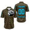 LIMITED EDITION PRODUCTS - US MARINE V1 - CAN AM RACING - CUSTOM NAME - SKY BLUE - BUTTON SHIRT