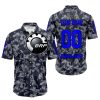 LIMITED EDITION PRODUCTS - US NAVY - CAN AM RACING - CUSTOM NAME - BLUE - BUTTON SHIRT