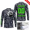 LIMITED EDITION PRODUCTS - US NAVY - CAN AM RACING - CUSTOM NAME - GREEN - JERSEY