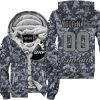 LIMITED EDITION PRODUCTS - US NAVY - CAN AM RACING - CUSTOM NAME - GREY - FLEECE ZIP HOODIE