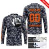 LIMITED EDITION PRODUCTS - US NAVY - CAN AM RACING - CUSTOM NAME - ORANGE - JERSEY