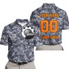 LIMITED EDITION PRODUCTS - US NAVY - CAN AM RACING - CUSTOM NAME - ORANGE - POLO