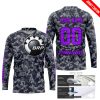 LIMITED EDITION PRODUCTS - US NAVY - CAN AM RACING - CUSTOM NAME - PURPLE - JERSEY