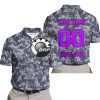 LIMITED EDITION PRODUCTS - US NAVY - CAN AM RACING - CUSTOM NAME - PURPLE - POLO SHIRT