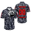 LIMITED EDITION PRODUCTS - US NAVY - CAN AM RACING - CUSTOM NAME - RED - BUTTON SHIRT