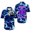 LIMITED EDITION PRODUCTS - US NAVY V1 - CAN AM RACING - CUSTOM NAME - PURPLE - BUTTON SHIRT