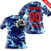 LIMITED EDITION PRODUCTS - US NAVY V1 - CAN AM RACING - CUSTOM NAME - RED - T-SHIRT