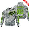 LIMITED EDITION PRODUCTS - US AIR PORCE - FOX RACING - CUSTOM NAME - GREEN 1