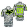 LIMITED EDITION PRODUCTS - US AIR PORCE - FOX RACING - CUSTOM NAME - NEON - BUTTON SHIRT