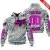 LIMITED EDITION PRODUCTS - US AIR PORCE - FOX RACING - CUSTOM NAME - PINK