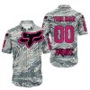 LIMITED EDITION PRODUCTS - US AIR PORCE - FOX RACING - CUSTOM NAME - PINK 1- BUTTON SHIRT