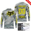 LIMITED EDITION PRODUCTS - US AIR PORCE - FOX RACING - CUSTOM NAME - YELLOW - JERSEY