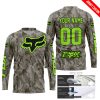 LIMITED EDITION PRODUCTS - US ARMY V2 - FOX RACING - CUSTOM NAME - GREEN 1 - JERSEY