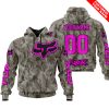 LIMITED EDITION PRODUCTS - US ARMY V2 - FOX RACING - CUSTOM NAME - PINK