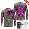 LIMITED EDITION PRODUCTS - US ARMY V2 - FOX RACING - CUSTOM NAME - PINK - JERSEY