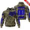 LIMITED EDITION PRODUCTS - US ARMY V3 - FOX RACING - CUSTOM NAME - BLUE