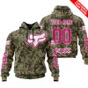 LIMITED EDITION PRODUCTS - US ARMY V3 - FOX RACING - CUSTOM NAME - PINK 1