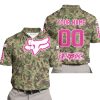 LIMITED EDITION PRODUCTS - US ARMY V3 - FOX RACING - CUSTOM NAME - PINK 1 - POLO SHIRT