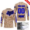 LIMITED EDITION PRODUCTS - US MARINE - FOX RACING - CUSTOM NAME - BLUE - JERSEY