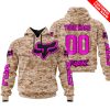 LIMITED EDITION PRODUCTS - US MARINE - FOX RACING - CUSTOM NAME - PINK