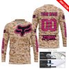 LIMITED EDITION PRODUCTS - US MARINE - FOX RACING - CUSTOM NAME - PINK 1 - JERSEY