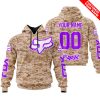 LIMITED EDITION PRODUCTS - US MARINE - FOX RACING - CUSTOM NAME - PURPLE